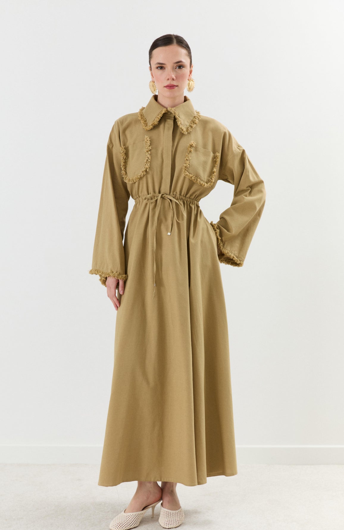 Linen Breeze – نسمة الكتان in Mustard ✨💛