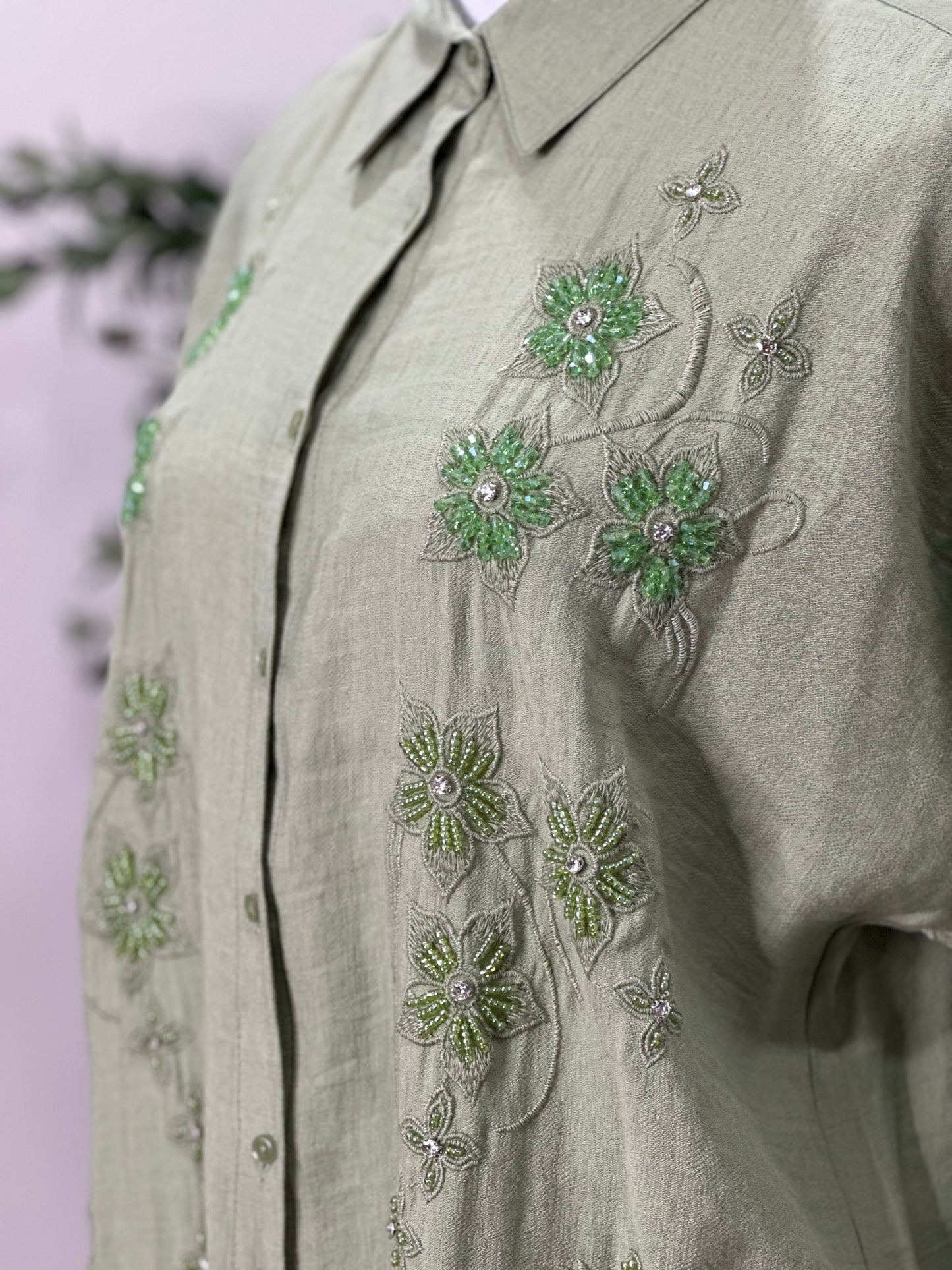 (3Colours) Dew Blossom Shirts | قميص زهر الندى