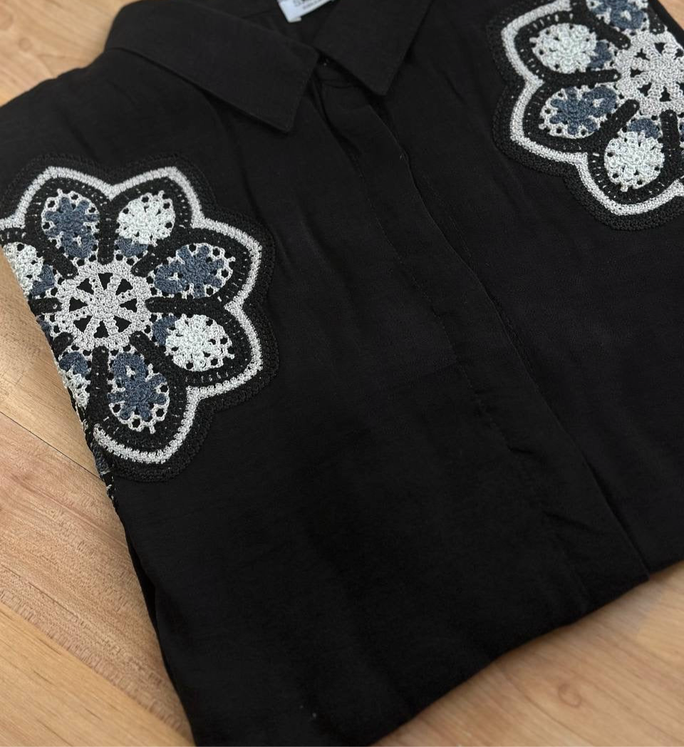 قميص الزهرات اليدوية | Handloom Petals Shirts (3 Colours)