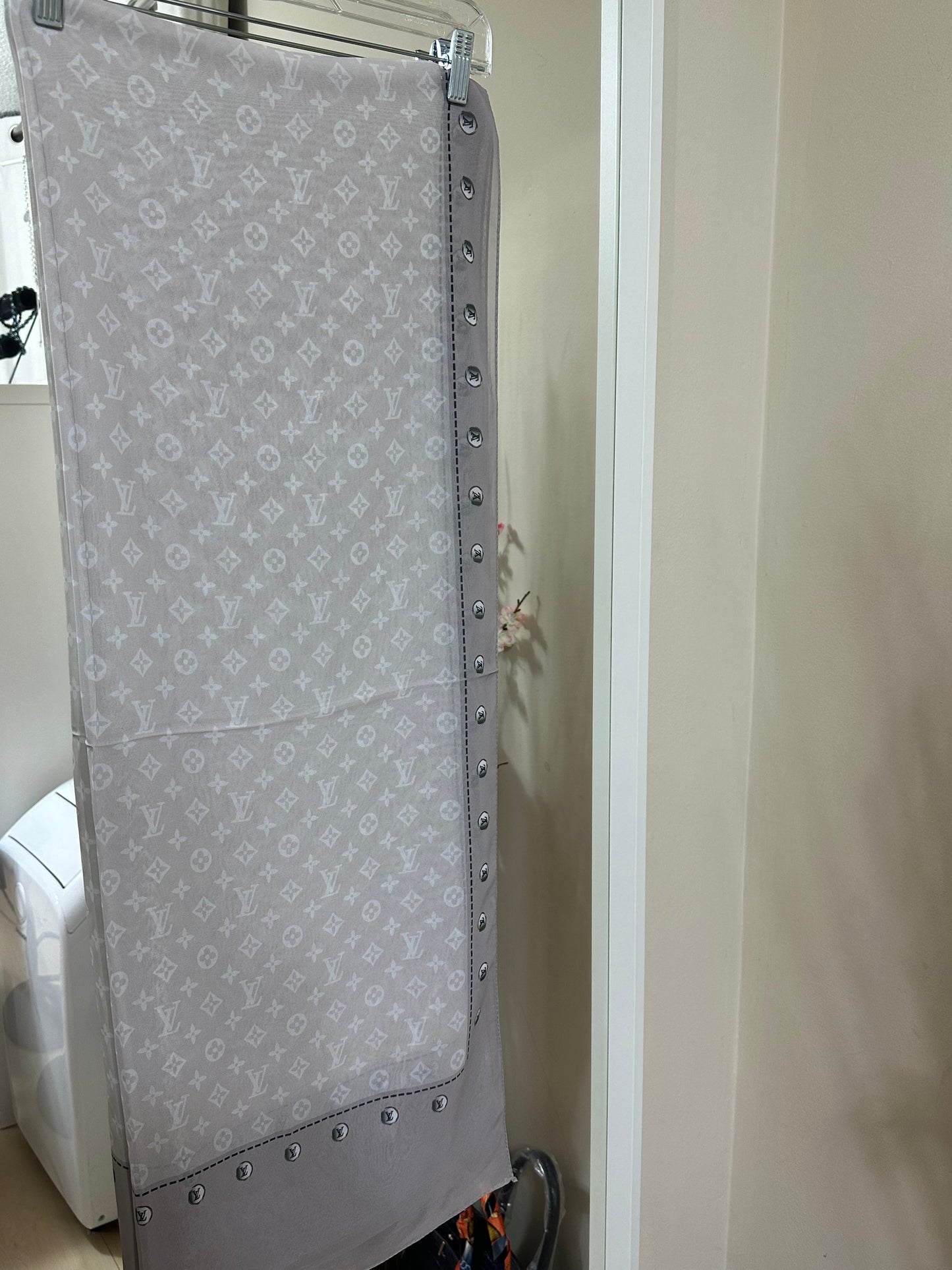 LV Multi color chiffon shal