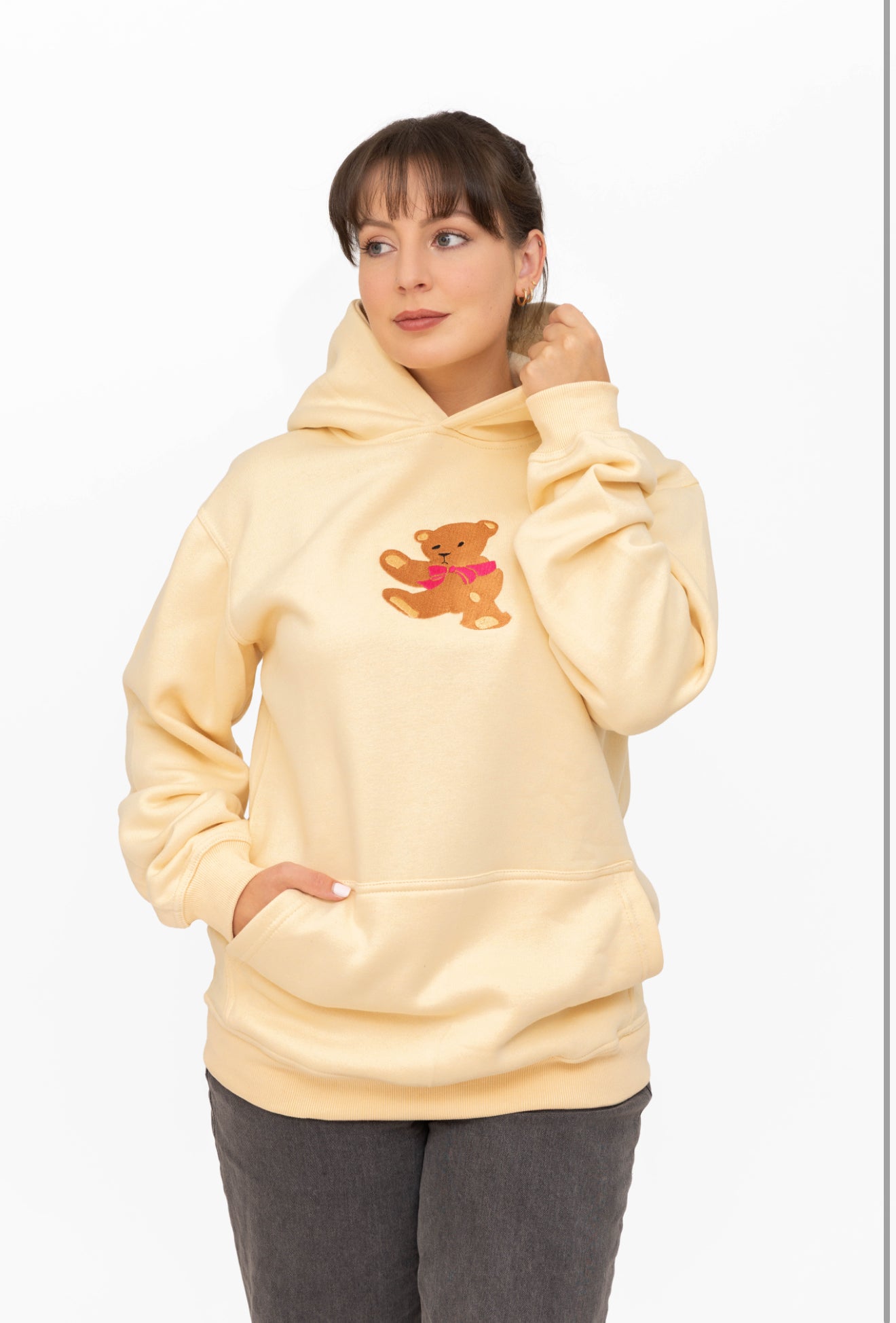 Bear Hoodie By FARAH هودي الدب 🧸🤎