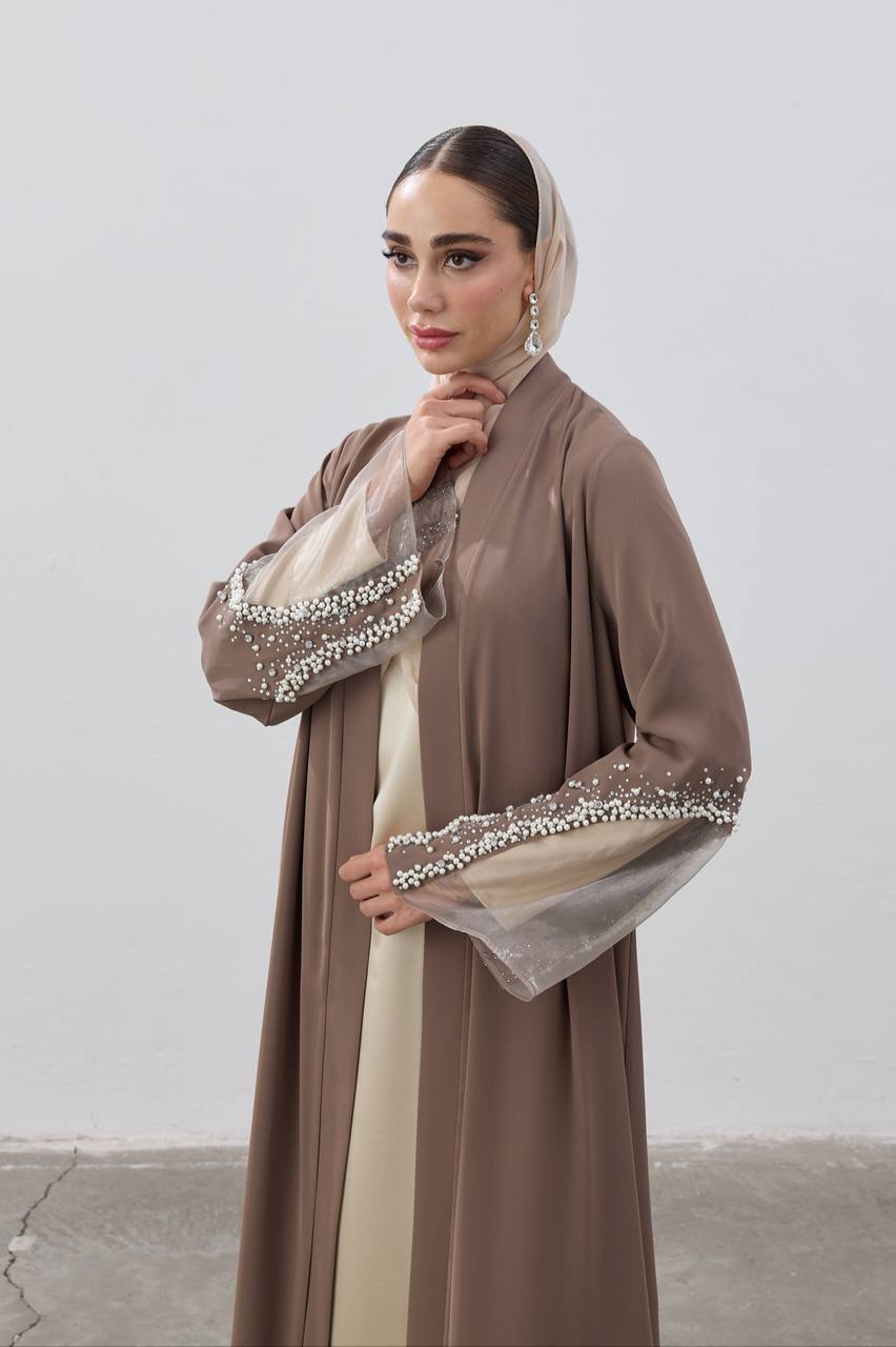عباية اللؤلؤ الملكية | Royal Pearl Abaya