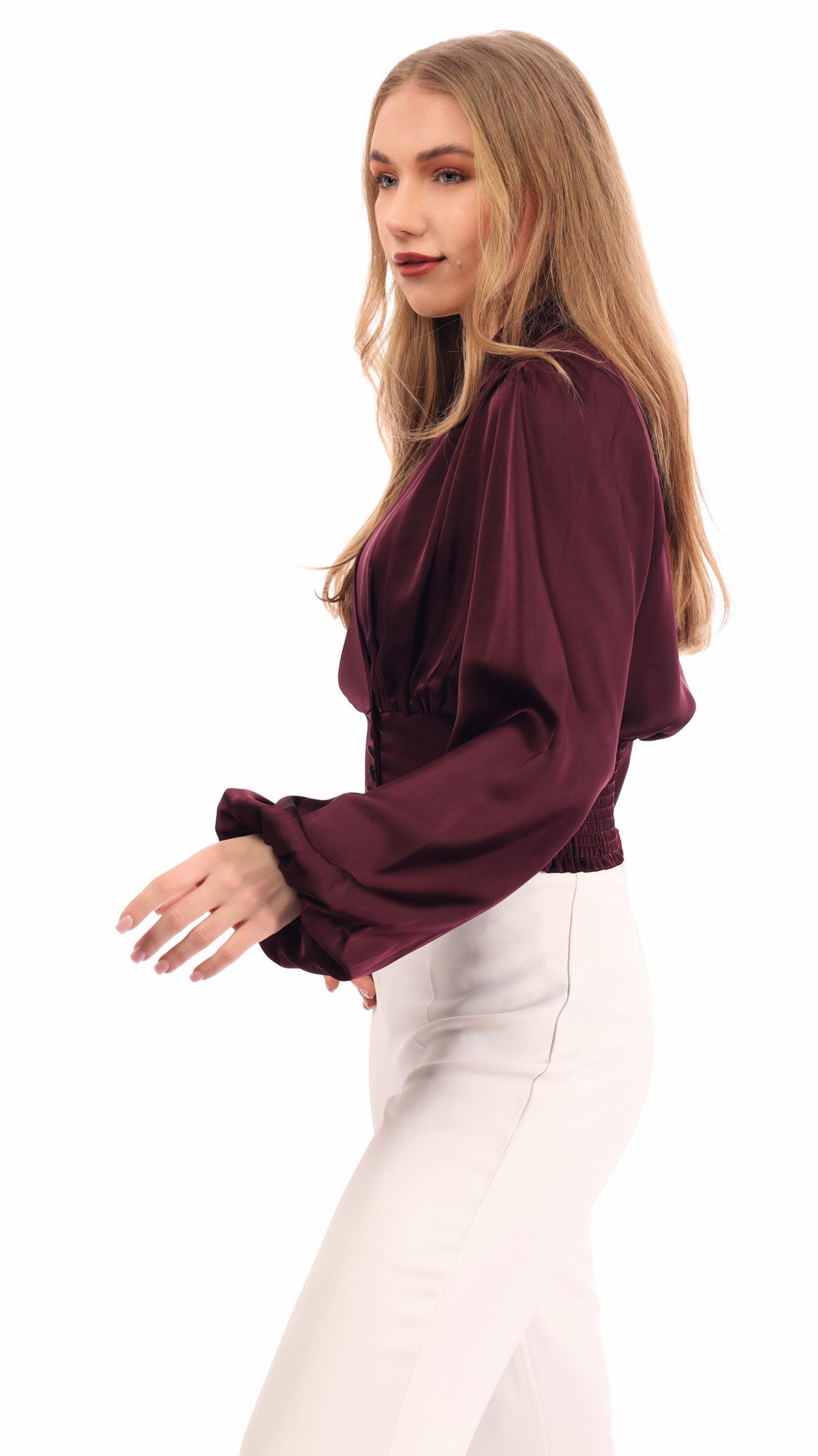 Short Satin Shirt (5 COLOURS)