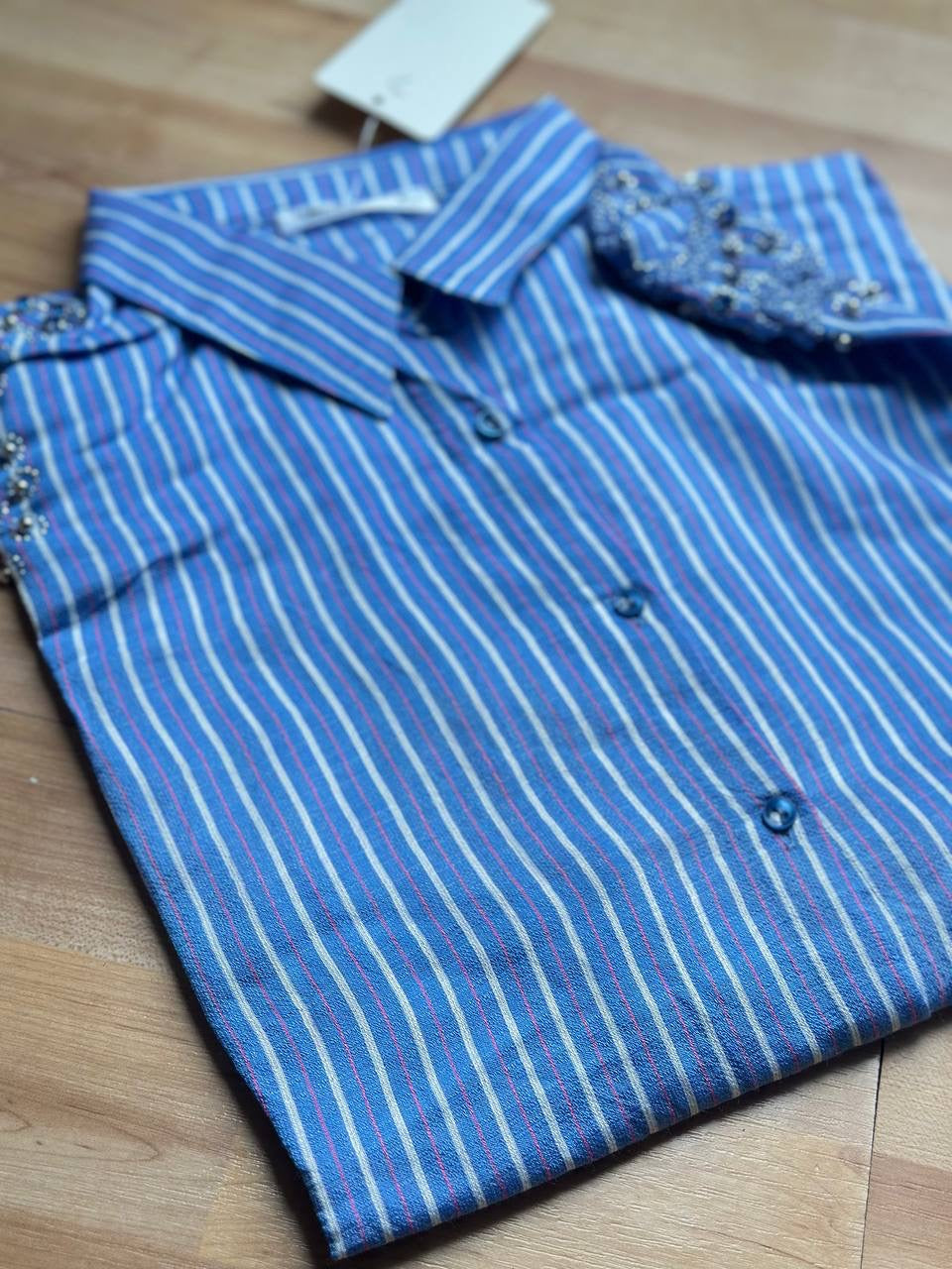 قميص خطوط الليل | Midnight Stripe Shirts (2 Colours)