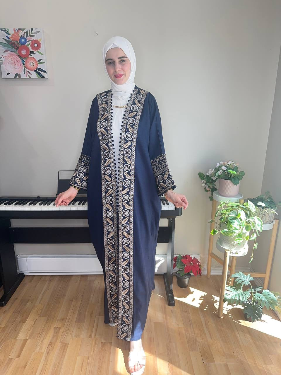 عباءة التطريز الفلسطيني