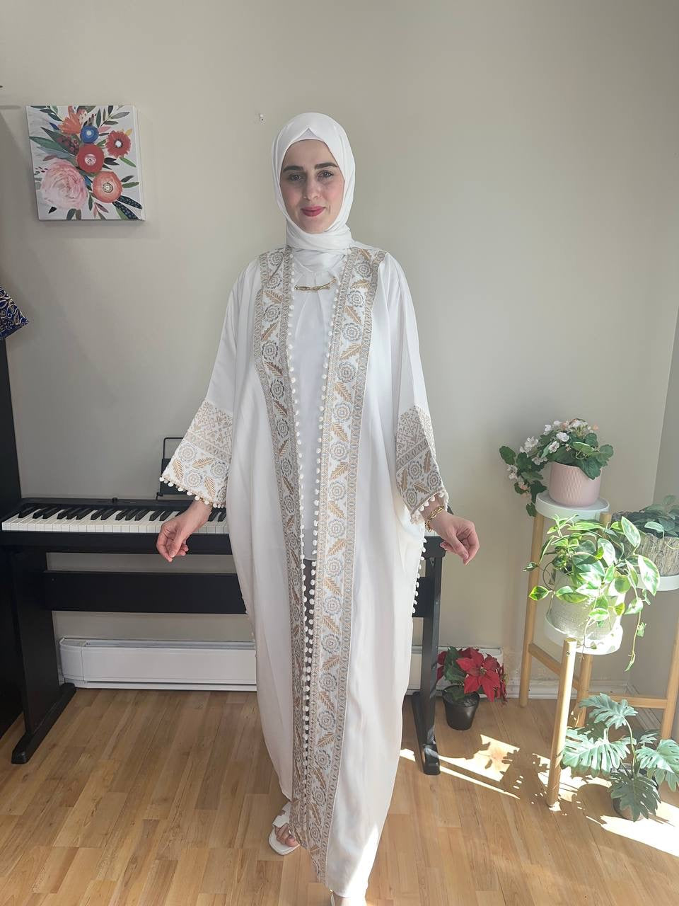 عباءة التطريز الفلسطيني
