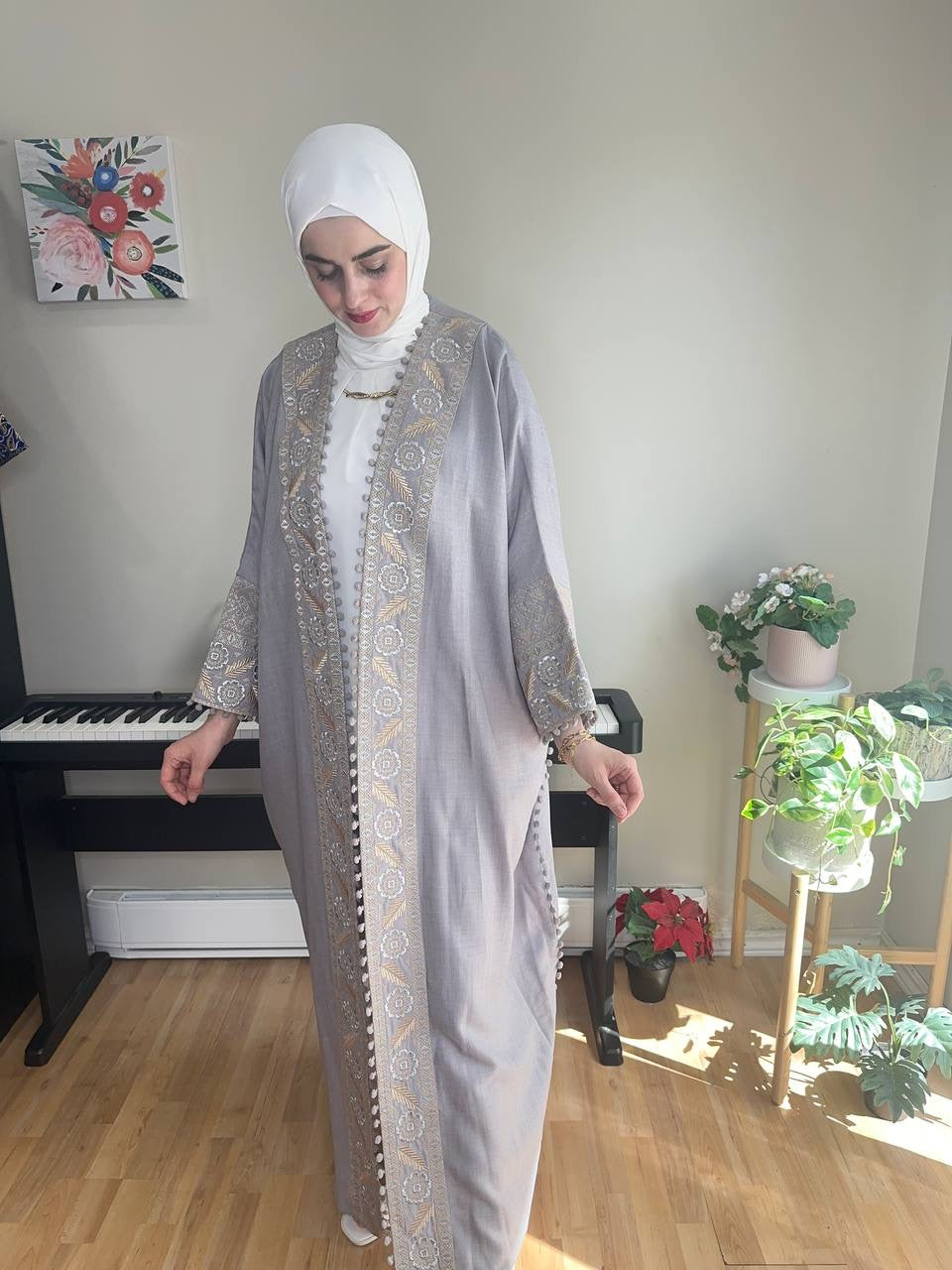 عباءة التطريز الفلسطيني