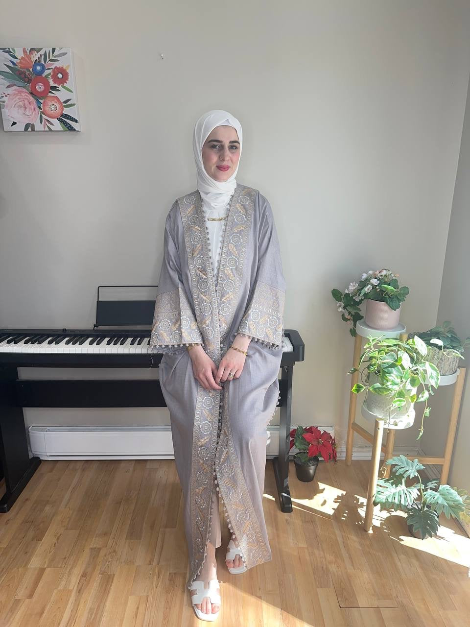 عباءة التطريز الفلسطيني