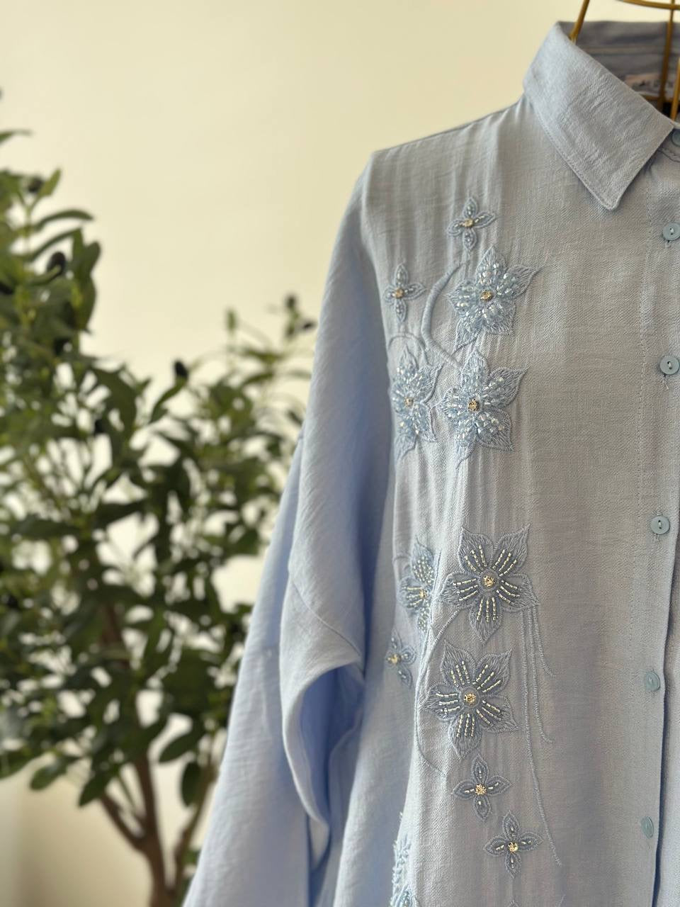 (3Colours) Dew Blossom Shirts | قميص زهر الندى