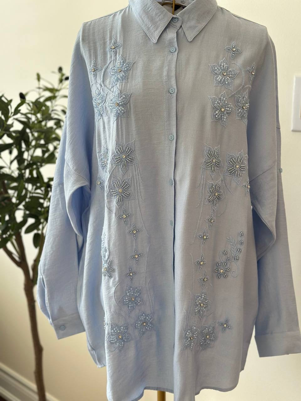 (3Colours) Dew Blossom Shirts | قميص زهر الندى