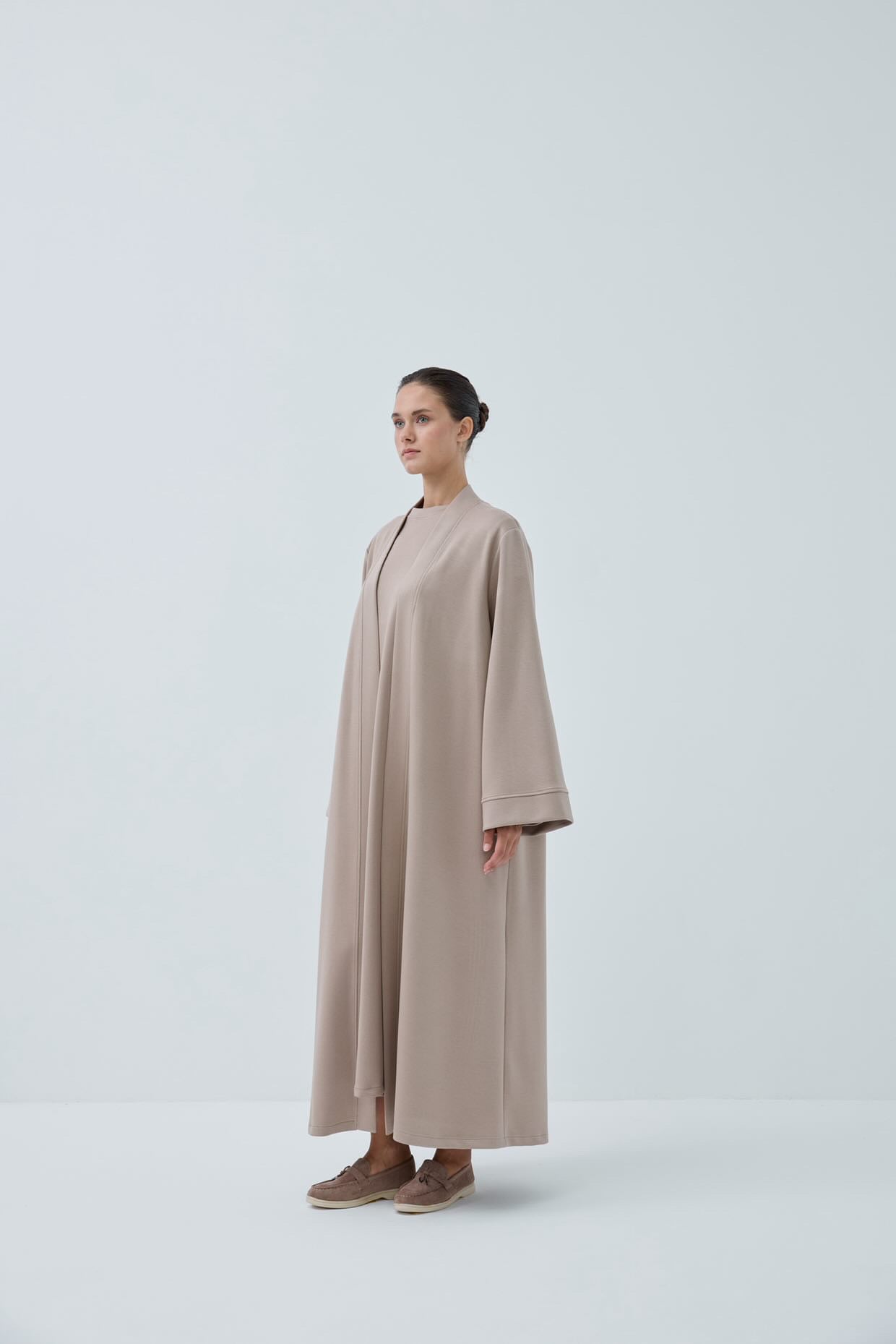 Luxury Two-Piece Abaya Outfit (4 COLOURS)