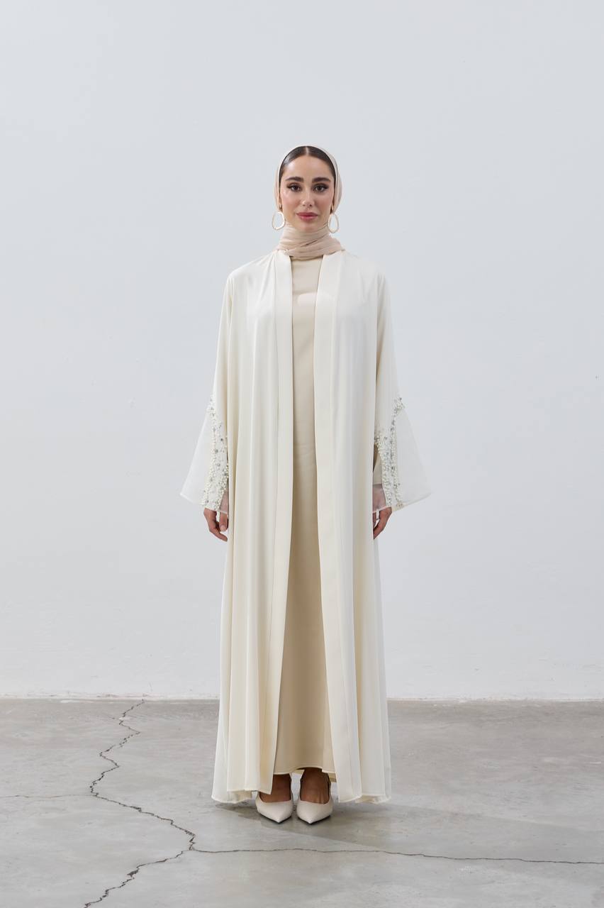 عباية اللؤلؤ الملكية | Royal Pearl Abaya