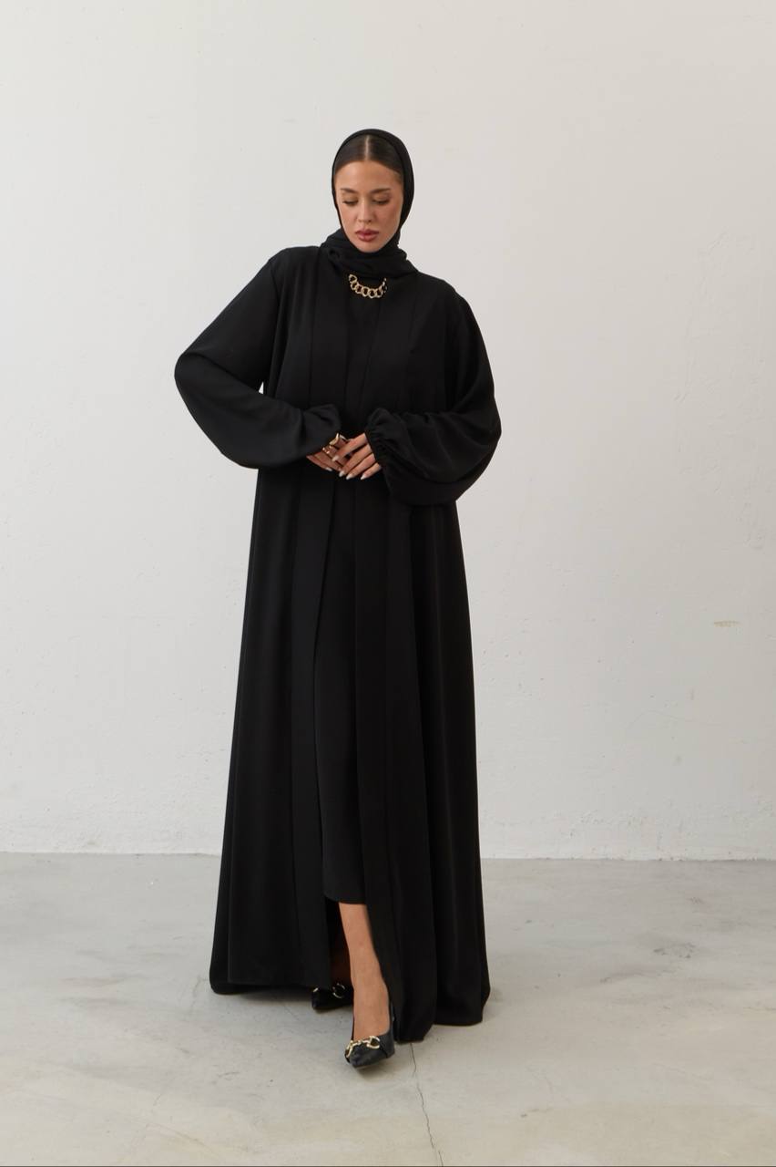 عباءة النقاء - The Purity Abaya
(3pcs)(3 ألوان Colours)