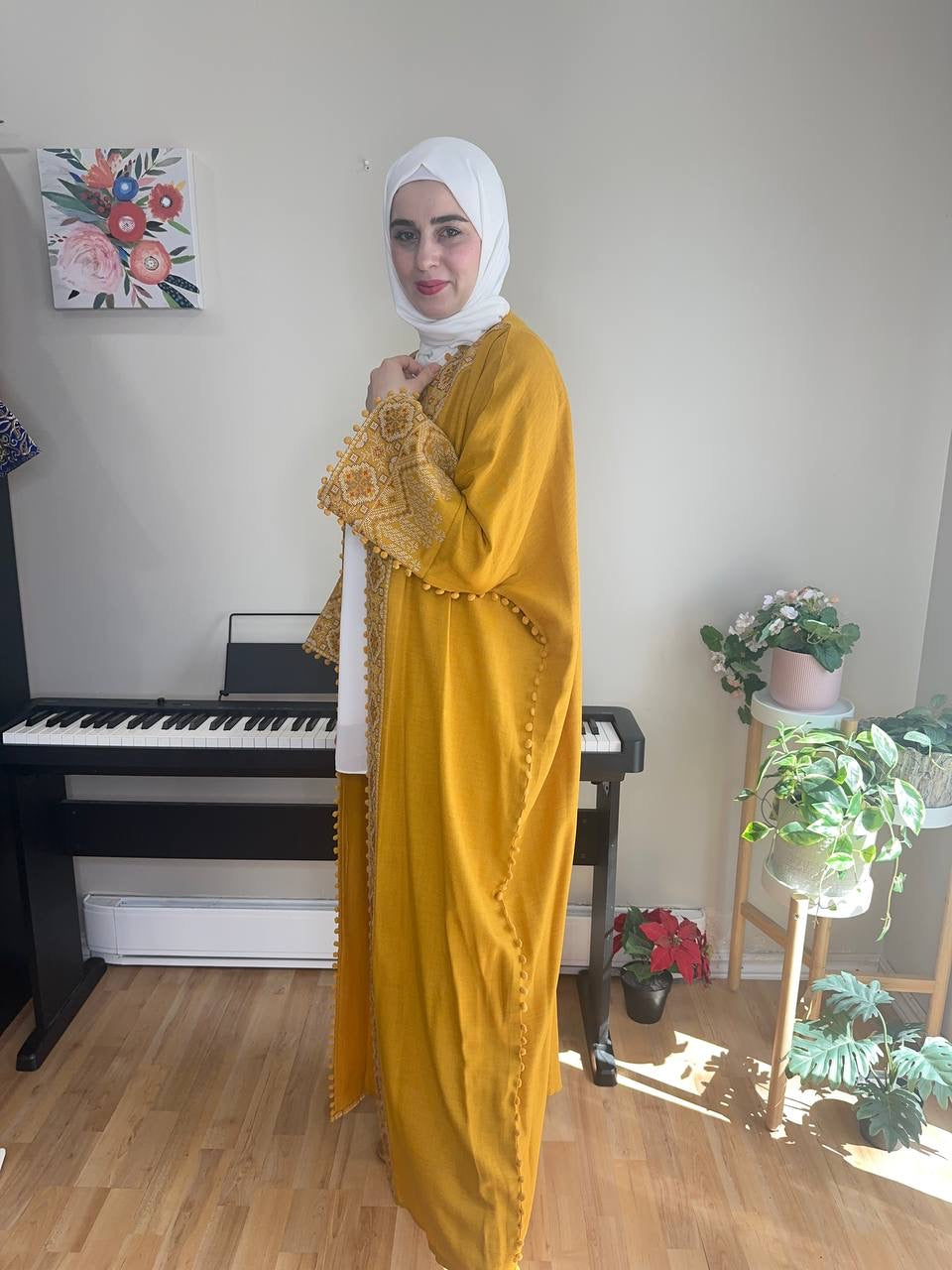 عباءة التطريز الفلسطيني
