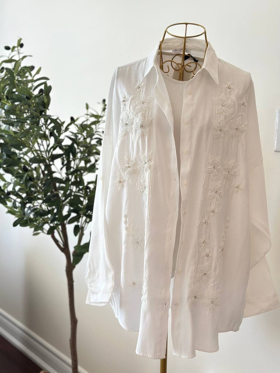 (3Colours) Dew Blossom Shirts | قميص زهر الندى