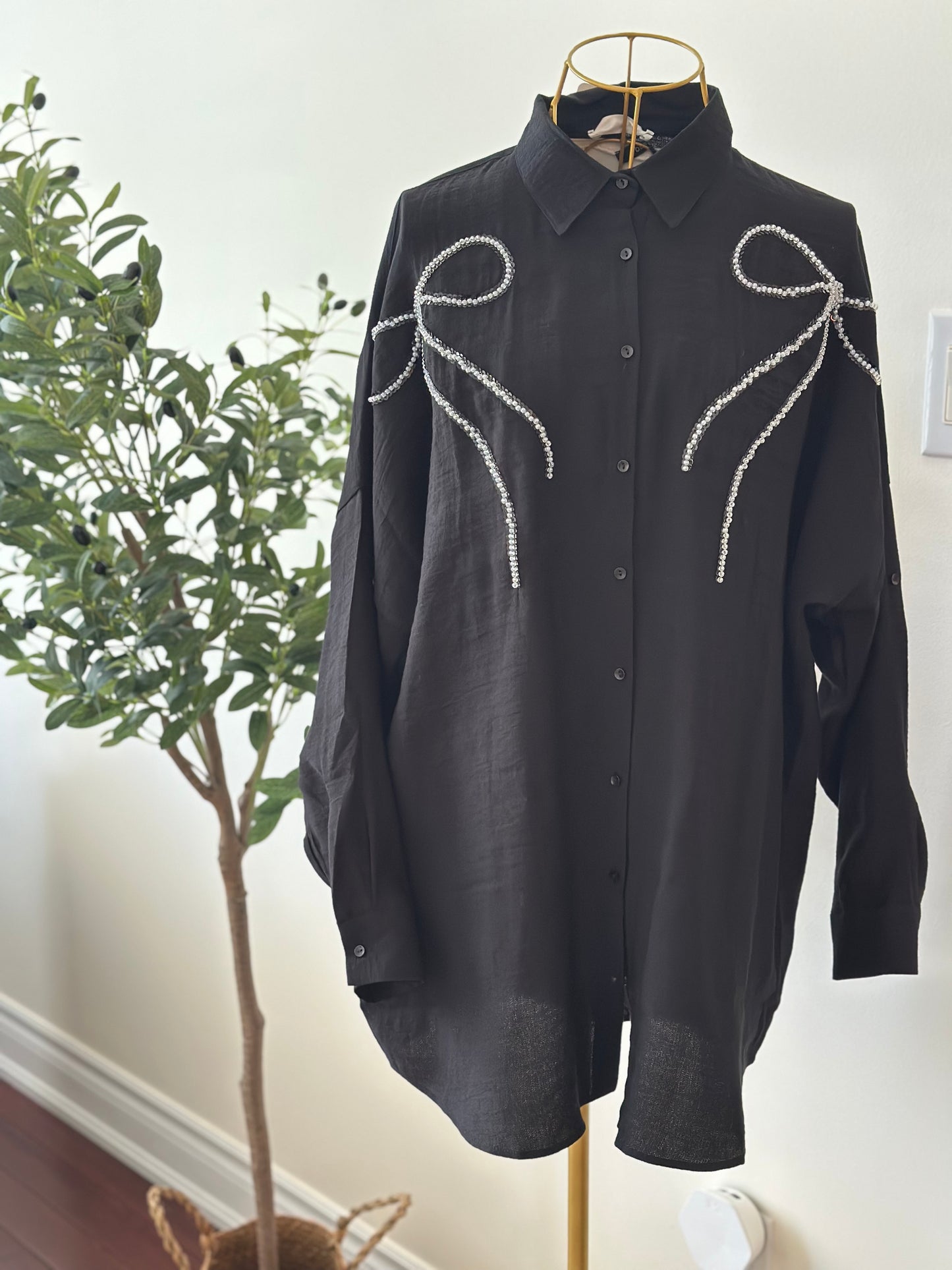 Luxe Bows Shirts | قميص أناقة الفيونكات (Lenin) (5 Colours)