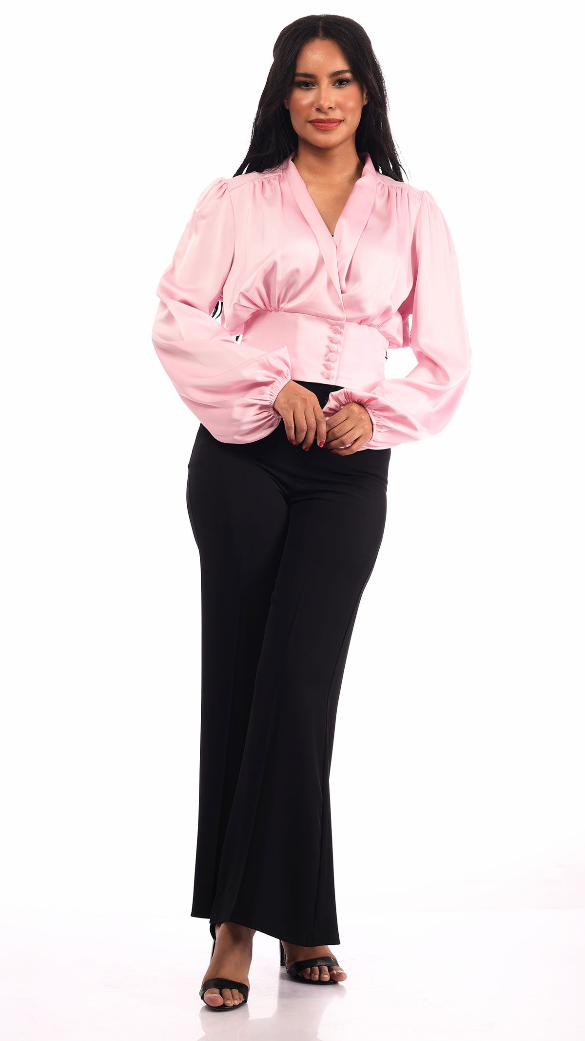 Short Satin Shirt (5 COLOURS)