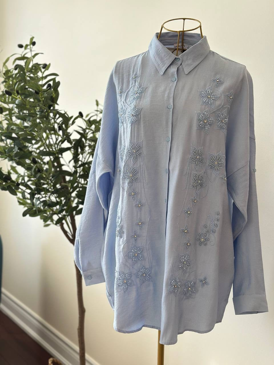 (3Colours) Dew Blossom Shirts | قميص زهر الندى