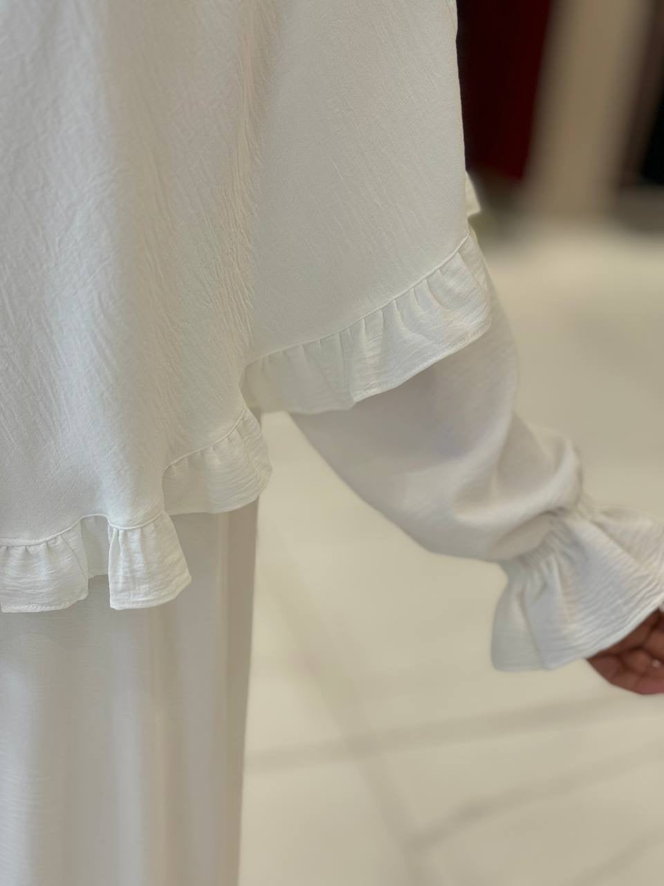 فستان قطعتين أنيق للعمرة|حج Elegant Two-Piece Dress for Umrah & Haj