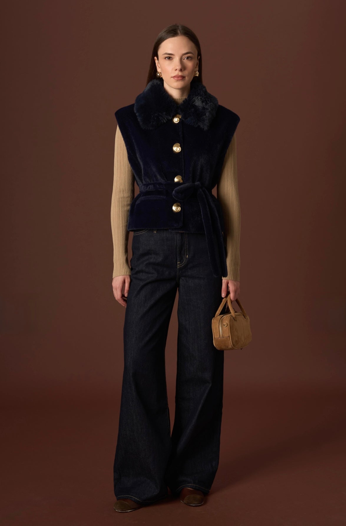 Sleeveless Fur Jacket (NEW Colours Added)💙