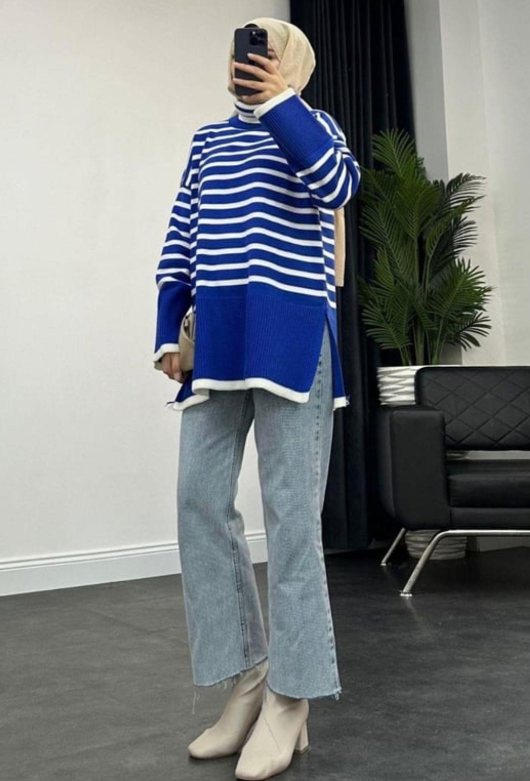 Stripes in Style OverSized Sweater