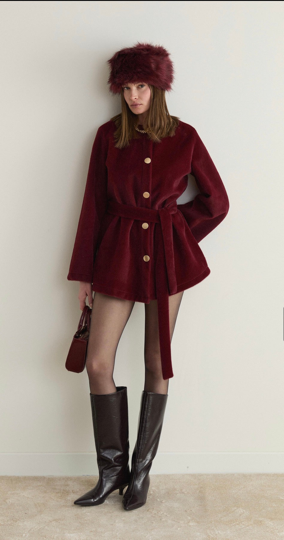 Luxe Coat With Gold Edition In 3 Colours