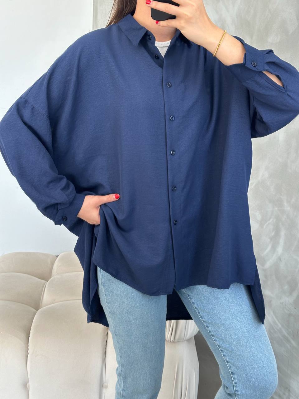 Oversized Modest Shirt