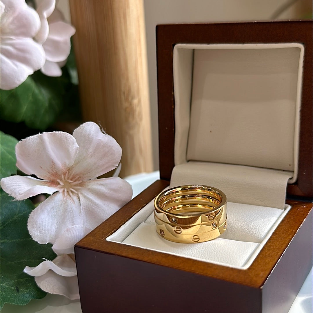 CR Golden Ring (3pc)