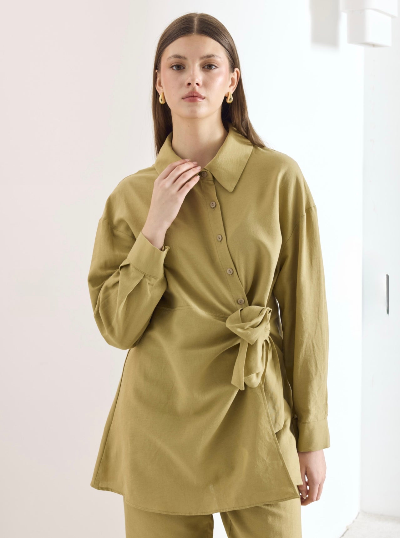 🌟 Knot Set – طقم الربطة (Linen)