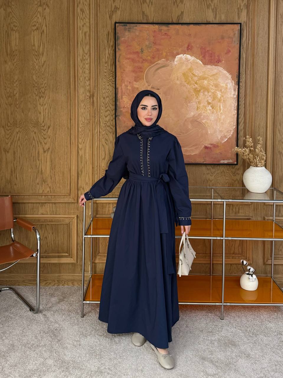 Stitch & Shine Dress(2 Colours) – فستان تطريز ولمعة