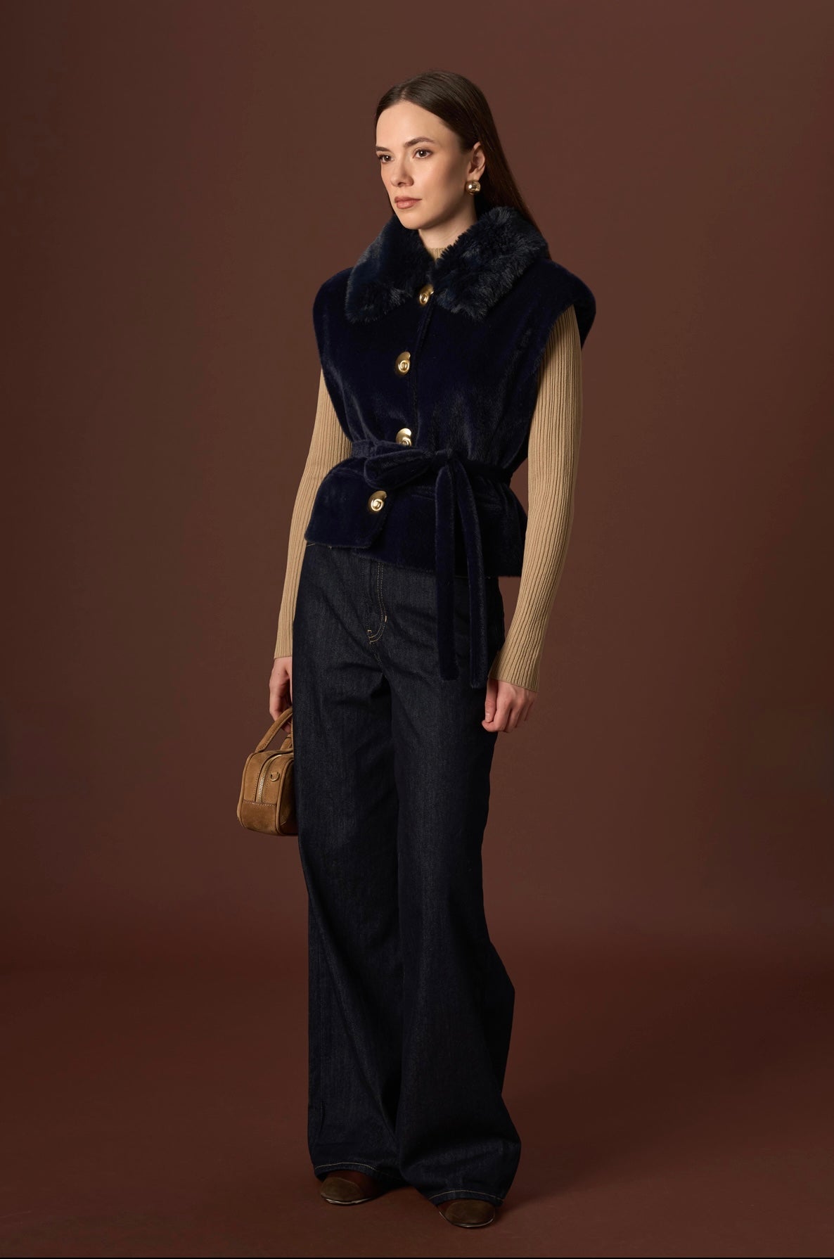 Sleeveless Fur Jacket (NEW Colours Added)💙