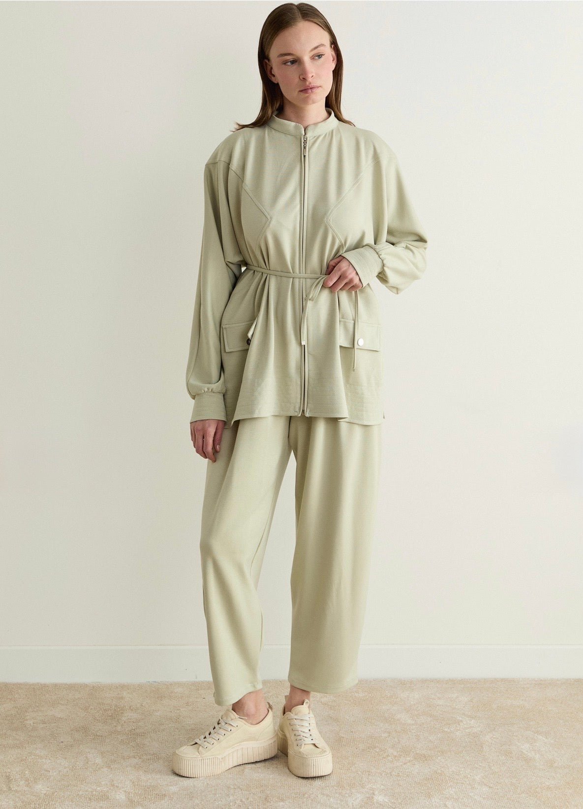 The Zip Edit Oisho Set in 2 Colours