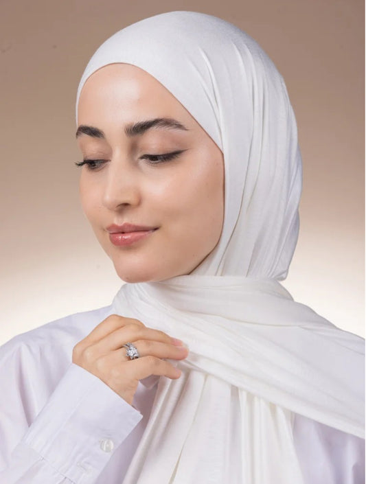 Ready hijab- حجاب طباقية بدون دبوس