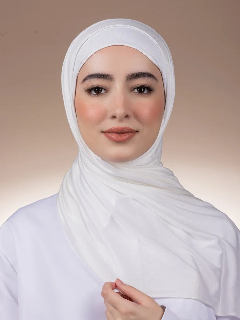 Ready hijab- حجاب طباقية بدون دبوس