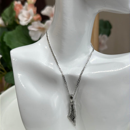 Palestine Silver necklace