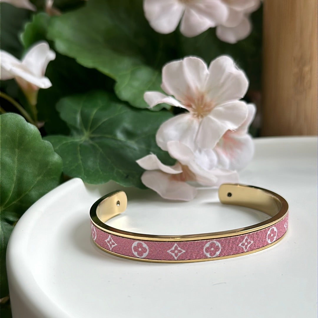 LV pink bracelet