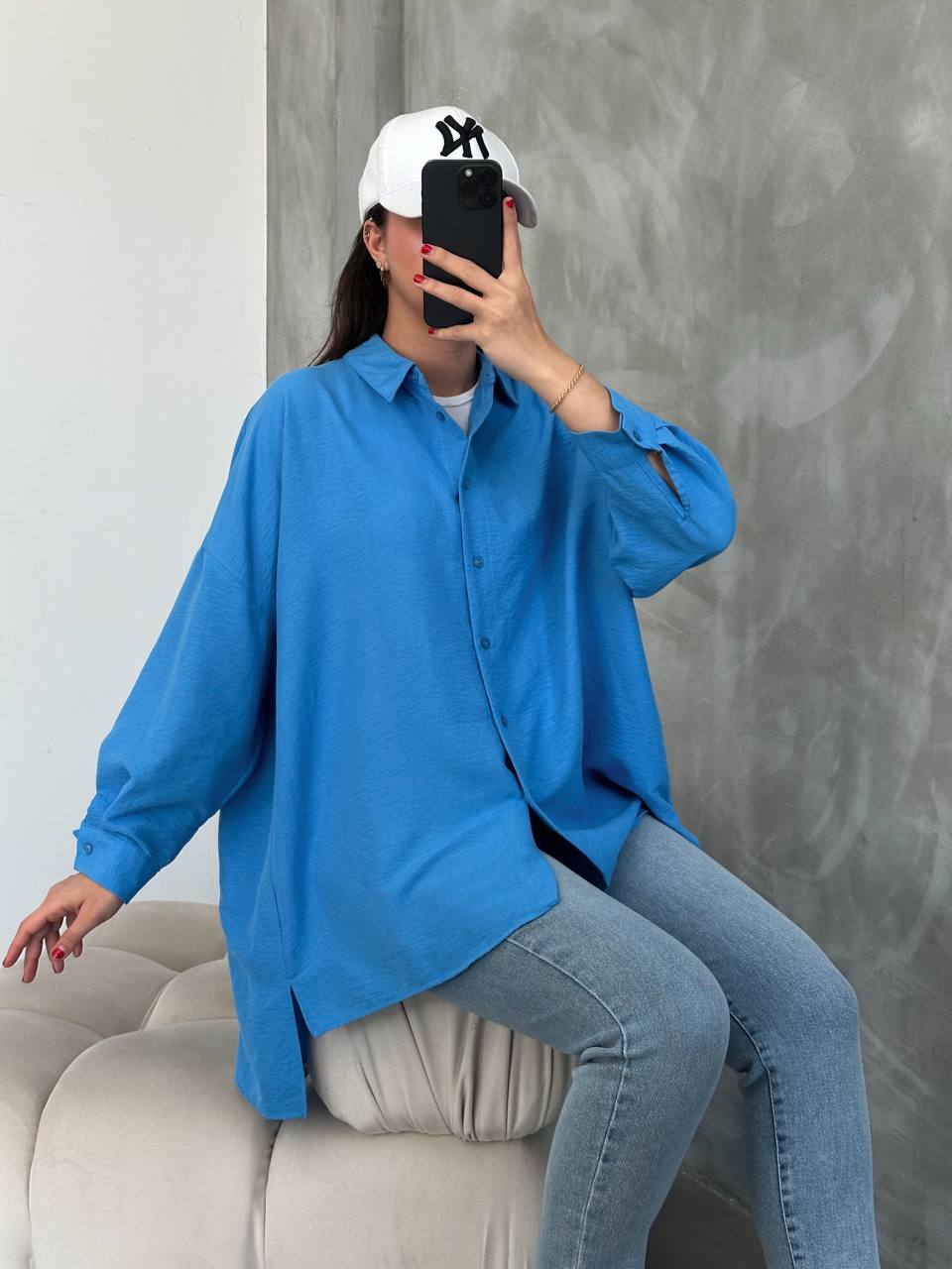 Oversized Modest Shirt