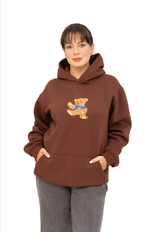 Bear Hoodie By FARAH (2 Colors)–  هودي الدب 🧸🤎