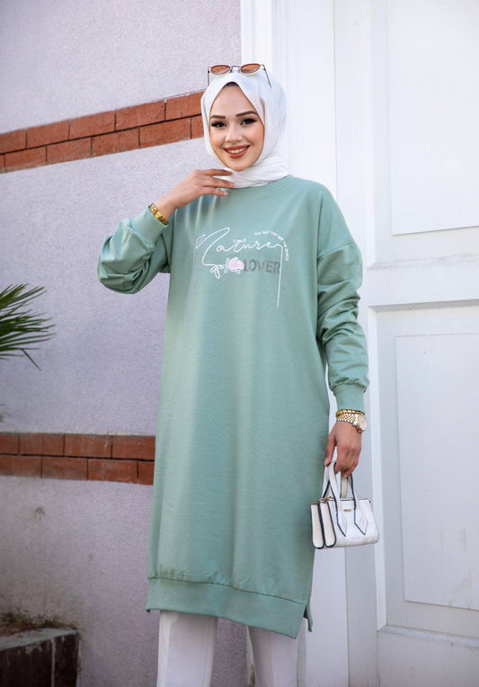 Long Modest Summer Sweater (4colours)