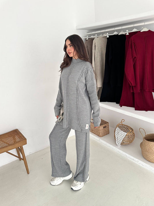 Soft & Warm Knitted Two-Piece Set In 4 Colours