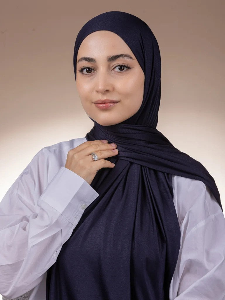 Ready hijab- حجاب طباقية بدون دبوس