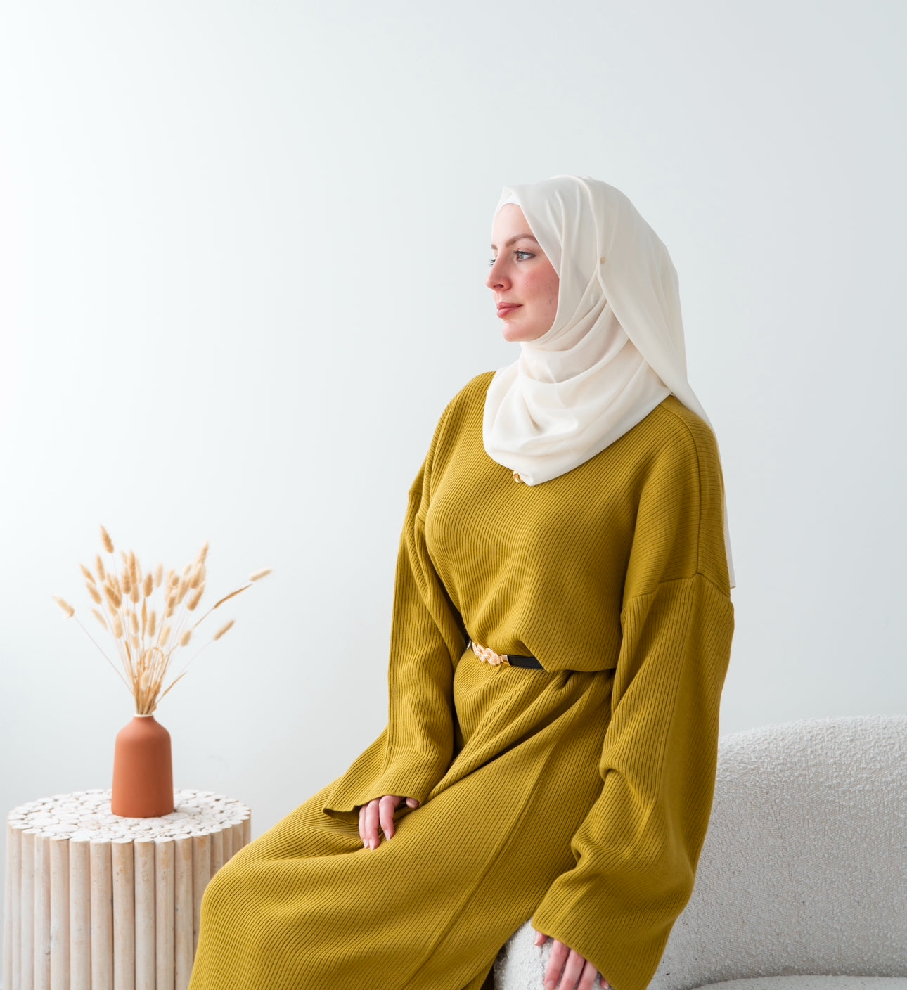 Elegant Knit Dress 
فستان كروشيه راقي