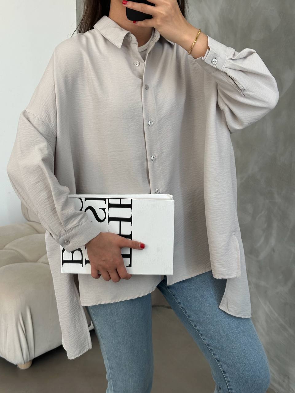 Oversized Modest Shirt