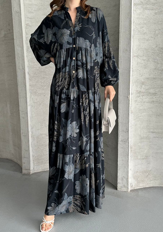 Printed Moonlight Dress – فستان ضوء  (Kitten|كتان) القمر المطبّع