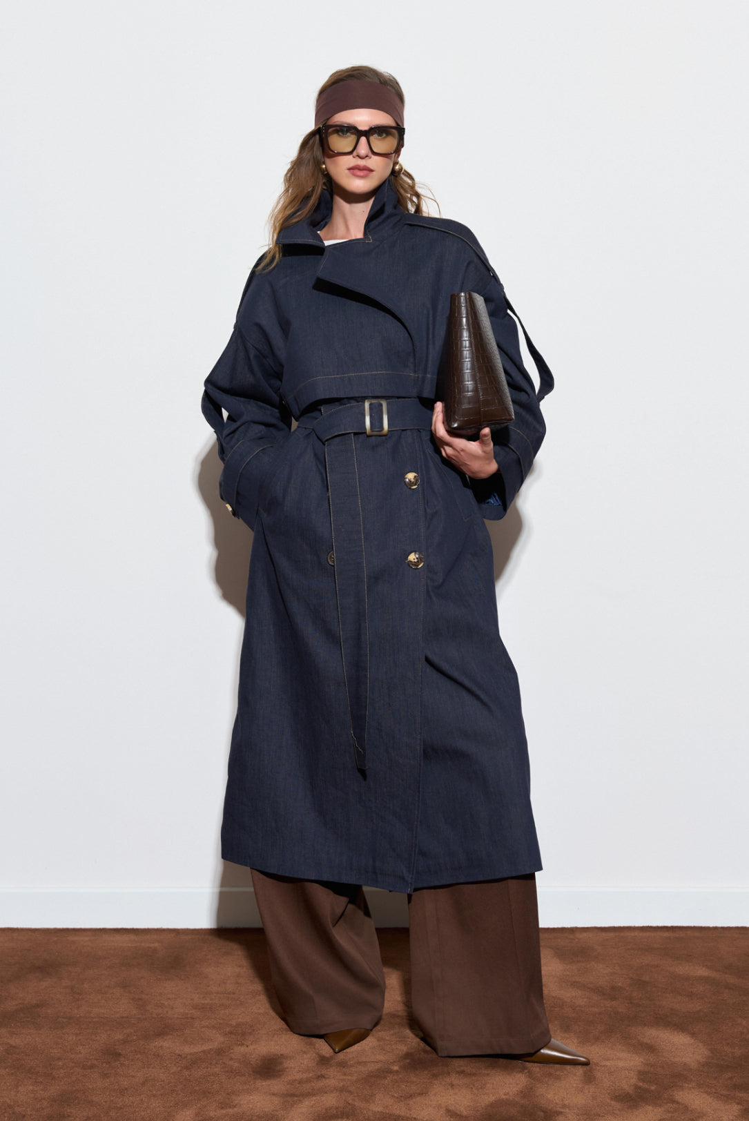 Denim Luxe Coat