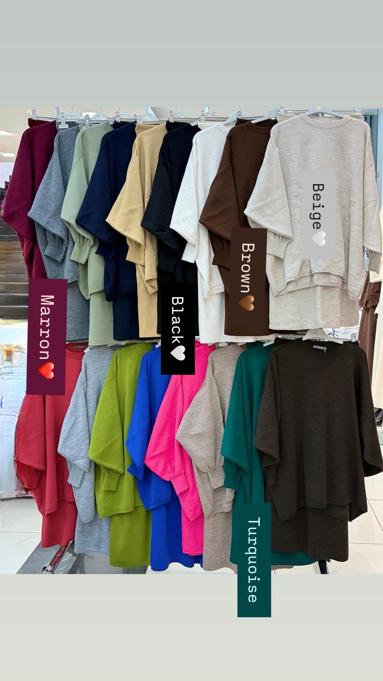 Daily Knit Skirt Set