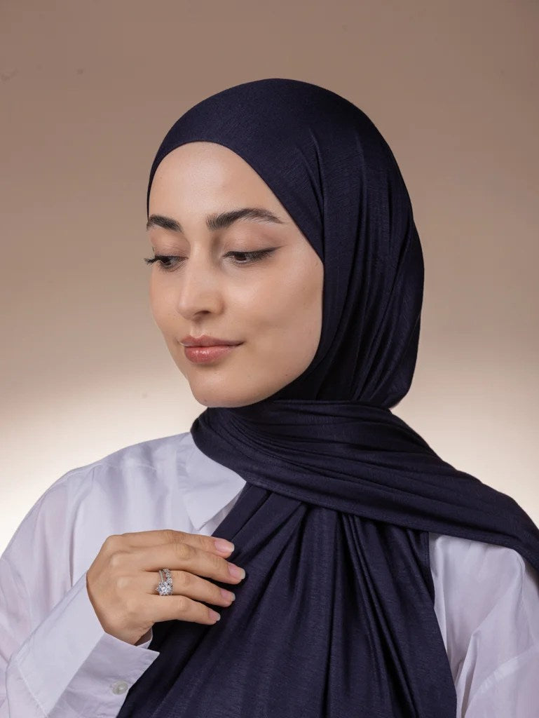 Ready hijab- حجاب طباقية بدون دبوس