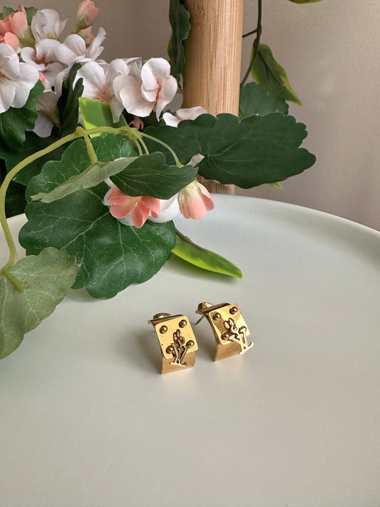 Lv earrings