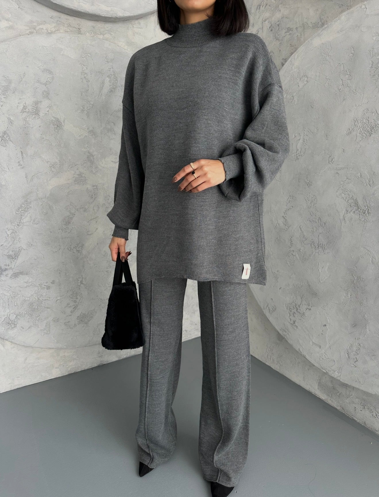 Everyday Basic Butterfly Style Knit Set In 4 Colours