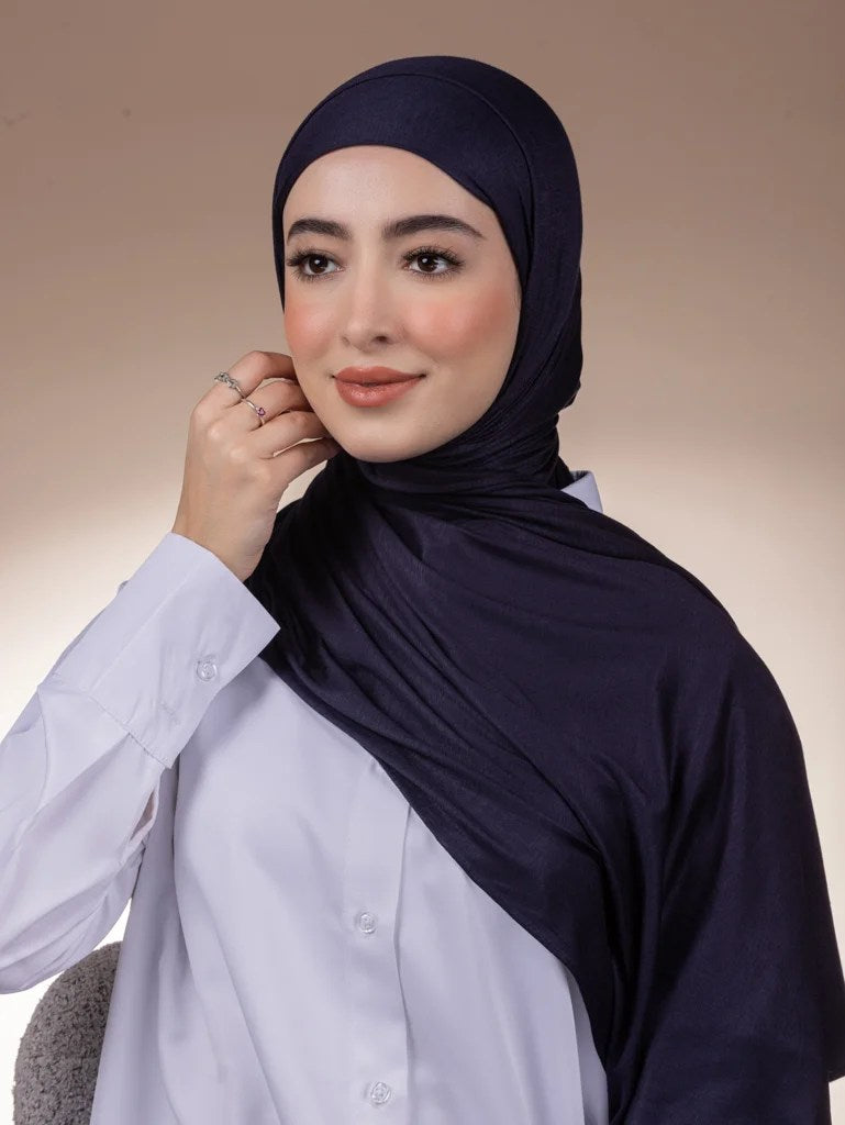 Ready hijab- حجاب طباقية بدون دبوس